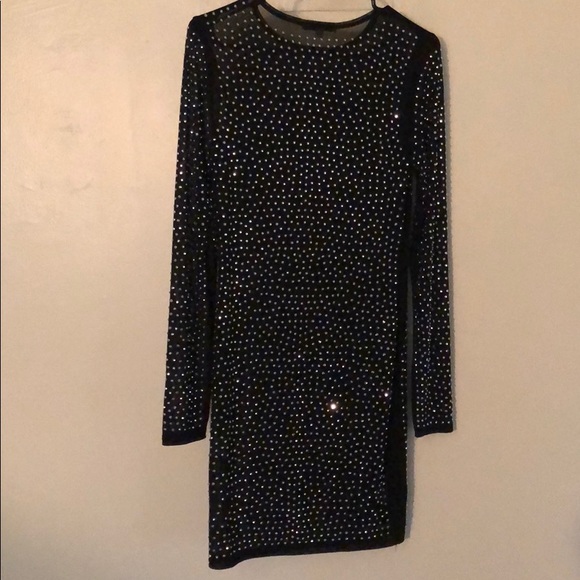 Rhinestone sheer dress - Picture 8 of 8